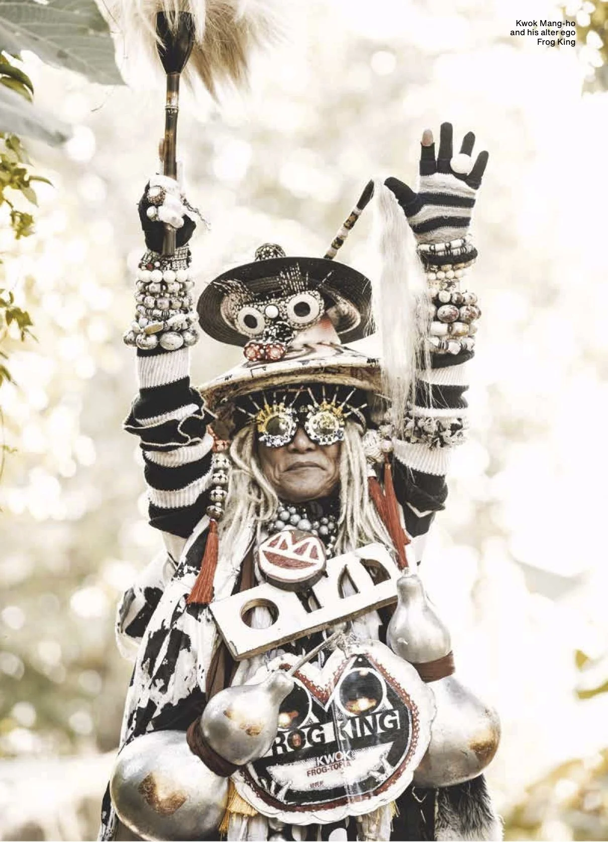 Tatler Art Feature Story with Frog King