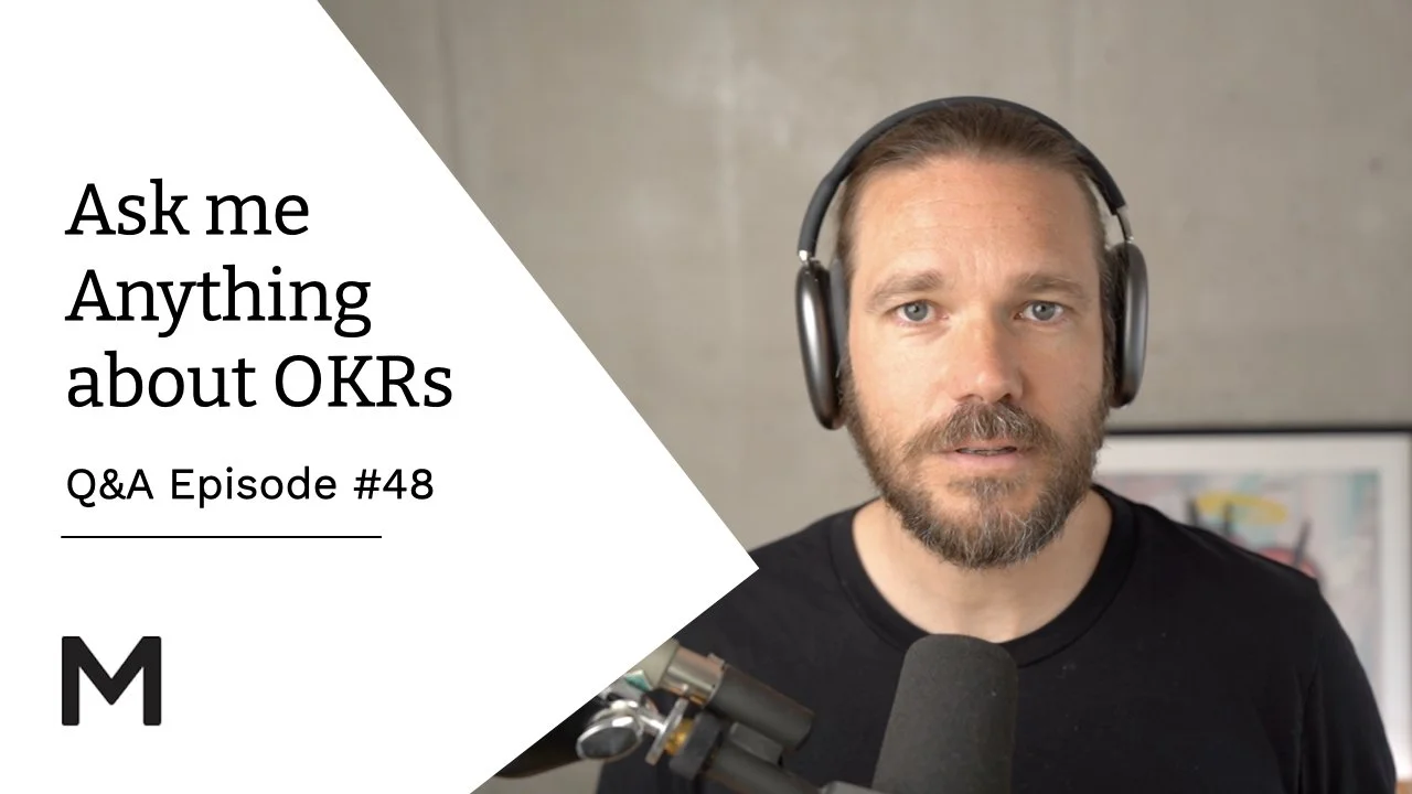 AMA #48: Outcome vs. Output| &nbsp;OKR Tools | Top-Down OKR Einführung |  Lager &amp; Produktion im OKR Kontext