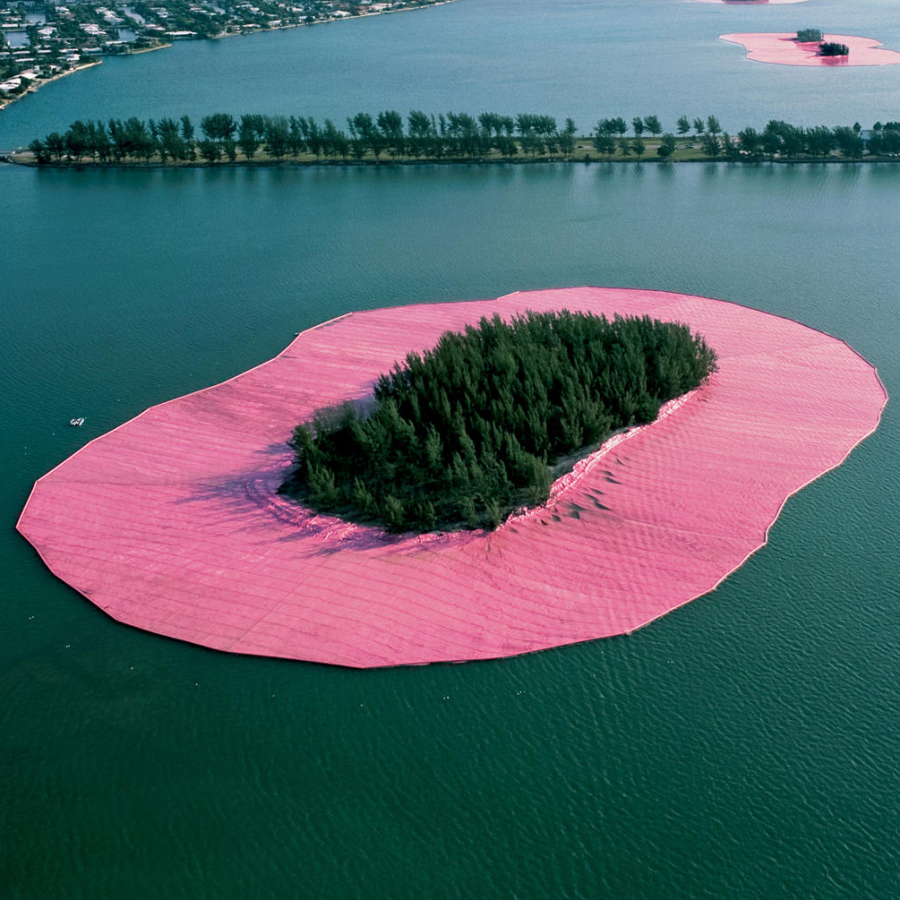 Surrounded Island by Christo and Jeanne-Claude