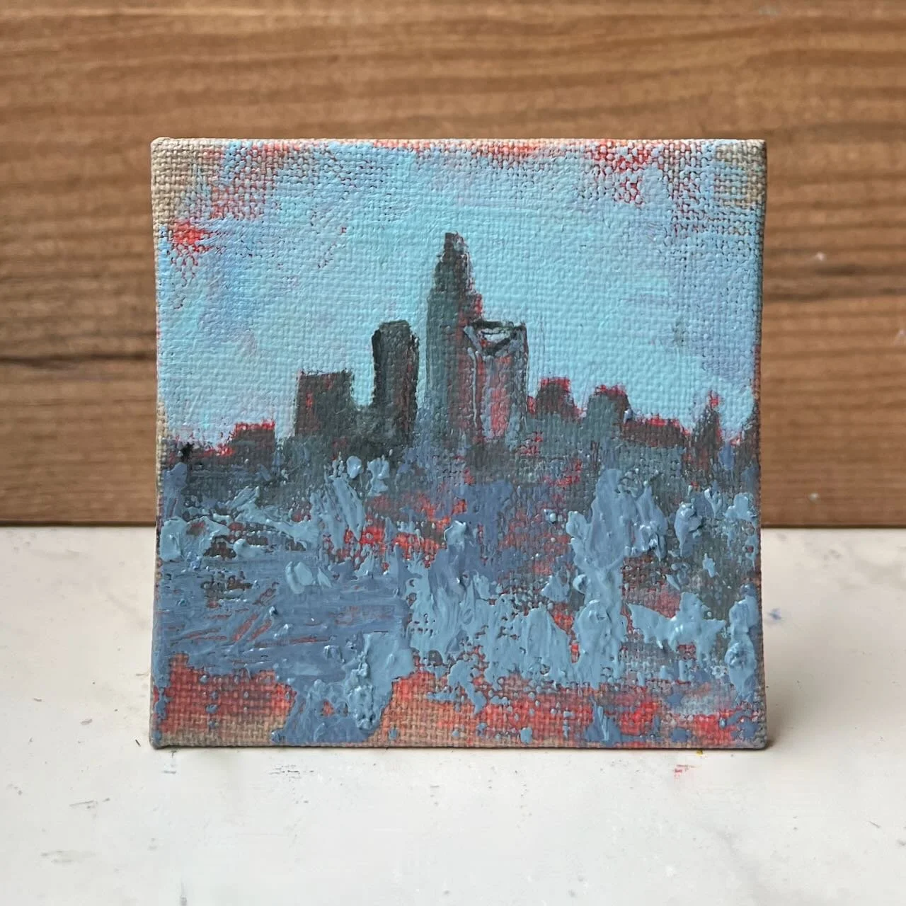 Tiny Skies 565, 3x3 ornament (2025) Charlotte