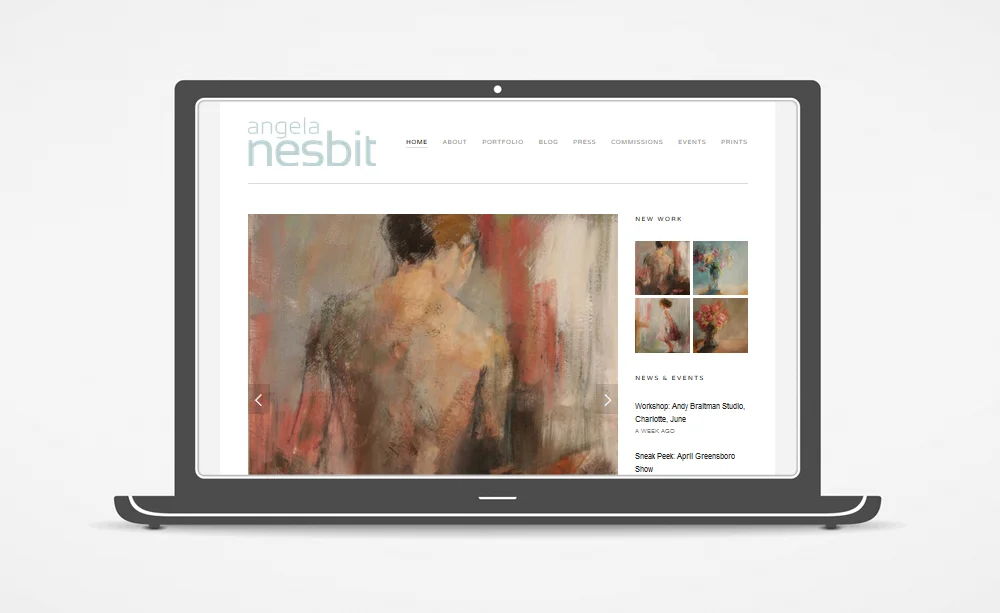 Angela Nesbit - New Website: www.angelanesbit.com