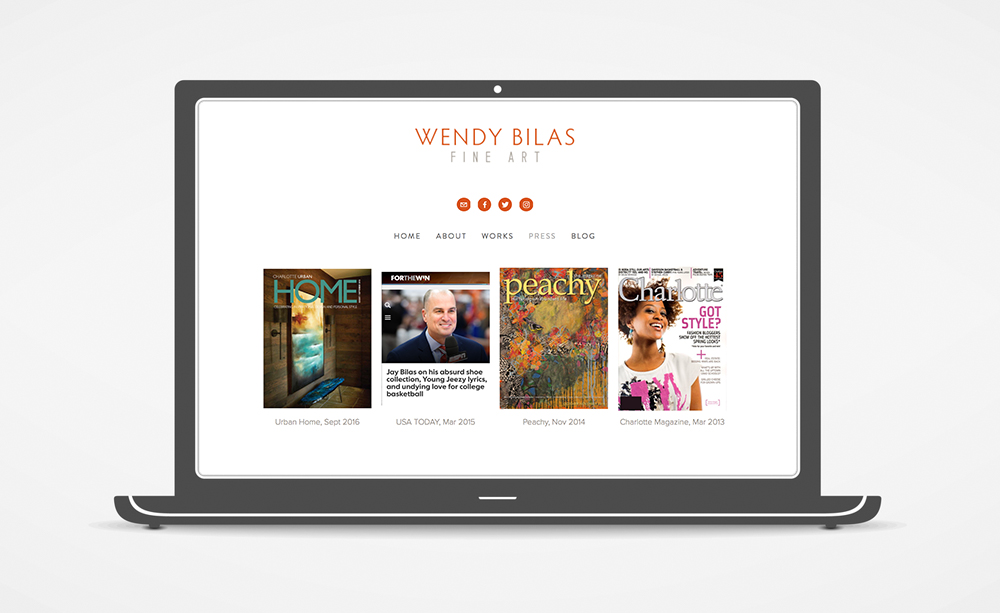 Wendy Bilas Website: Press