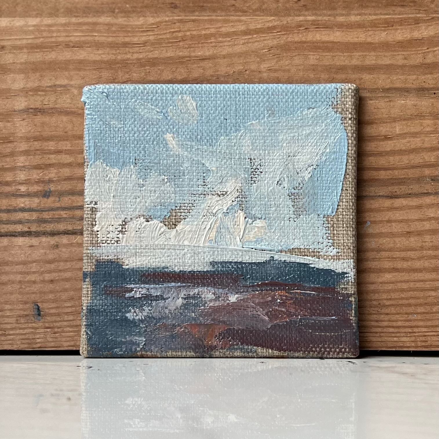 Tiny Skies 193, 3x3 ornament (2023)