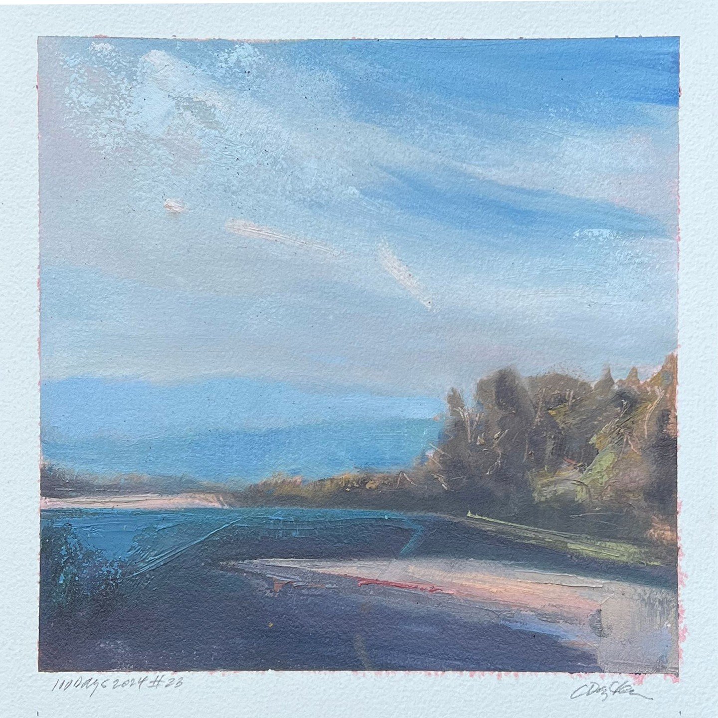 23/100 #100daysoflandscapestudies
8x8 oil on paper
#the100dayproject