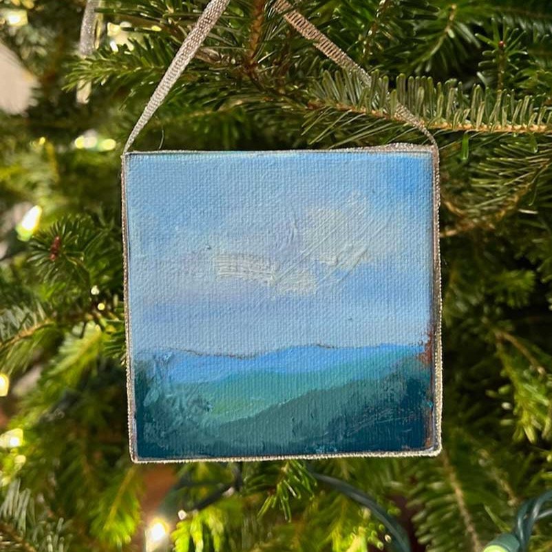 20% off 3+ ornaments with code 20HOLIDAY

Tiny Skies Ornaments make great gifts for your holiday hosts, neighbors, and clients. Lots of landscapes and #CLT skylines left, limited collegiate (though I did just post a new batch of UNC Old Well), and a 