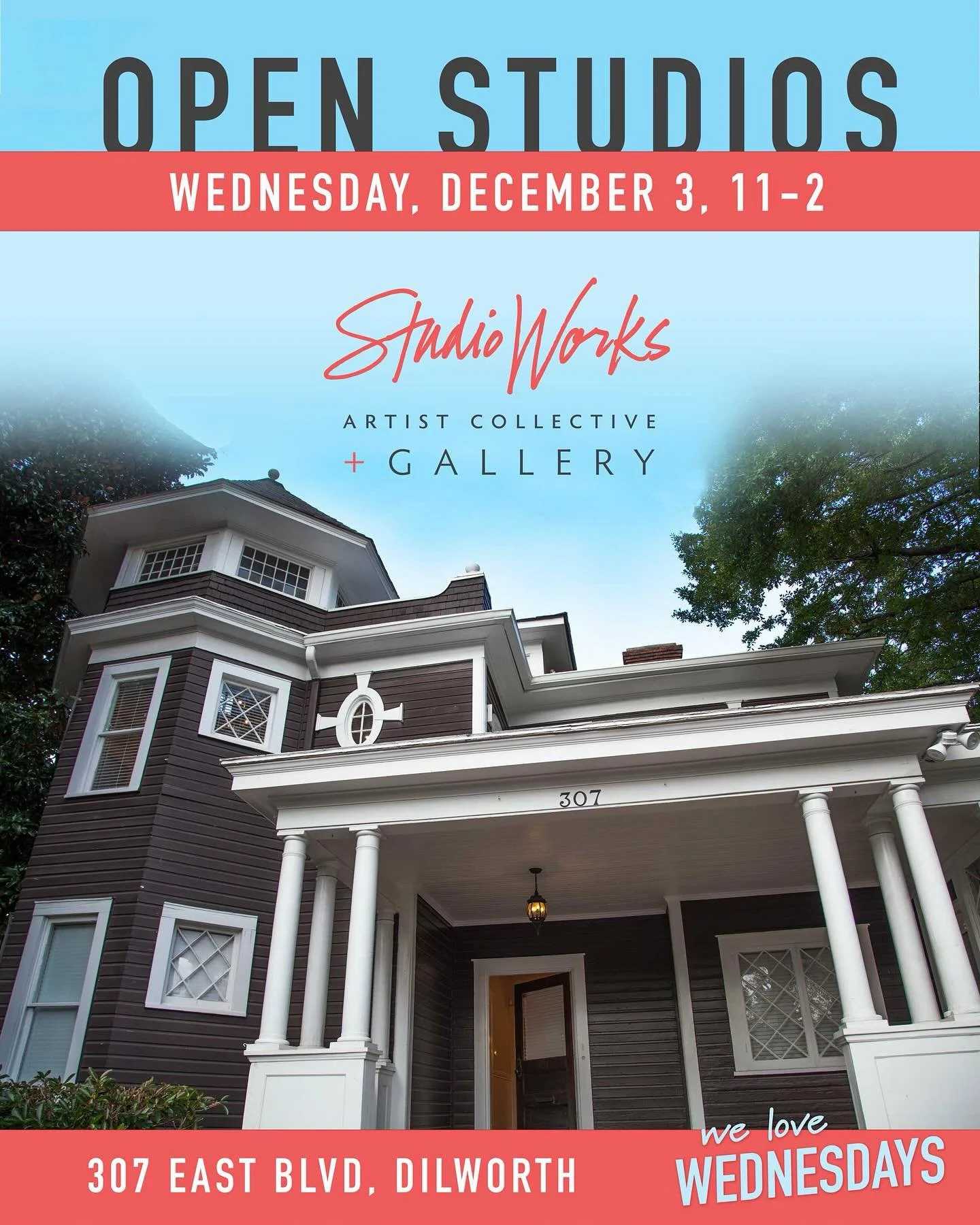Visit us today at @studioworksclt &mdash; open studio 11-3 &mdash; and Friday for @southendclt Gallery Crawl. Lots of small treasures for holiday gifting!
🎄