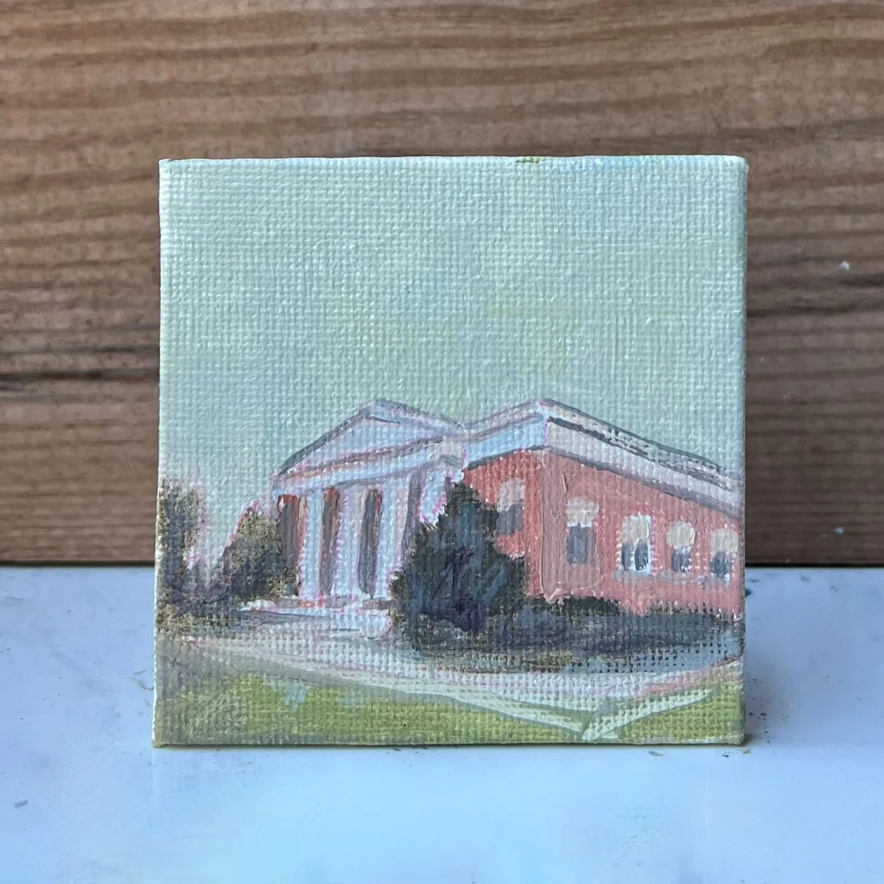 Tiny Skies 593, 3x3 ornament (2025) Guilford