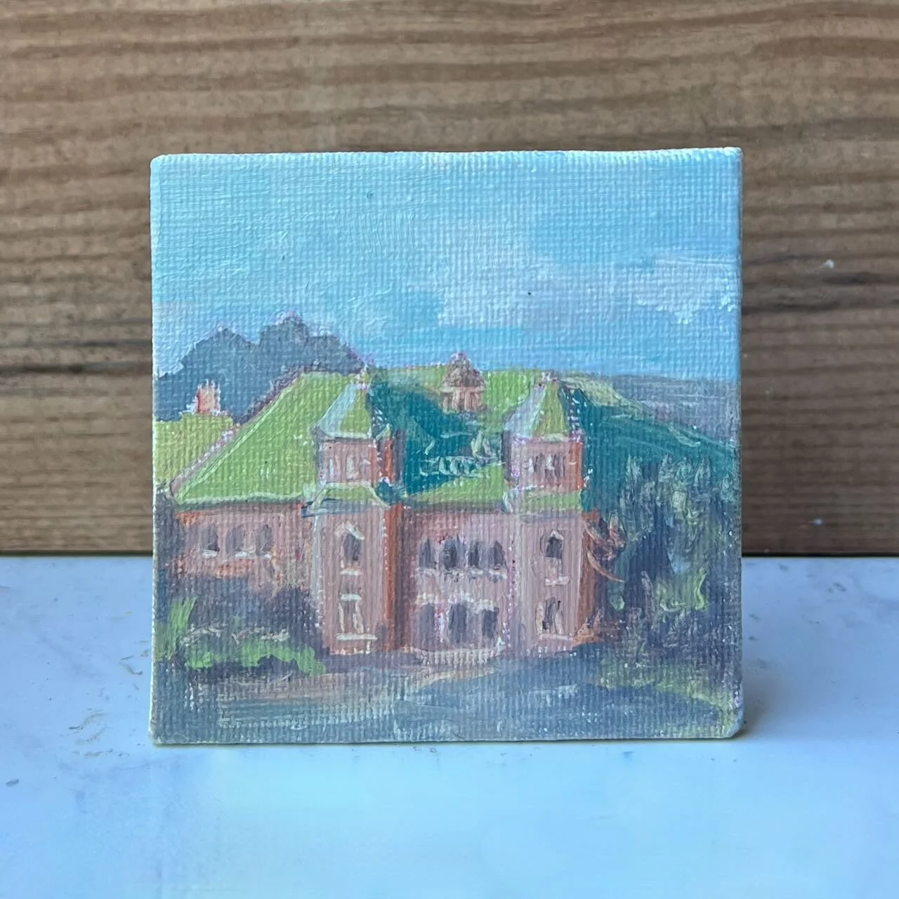 Tiny Skies 591, 3x3 ornament (2025) UNCG
