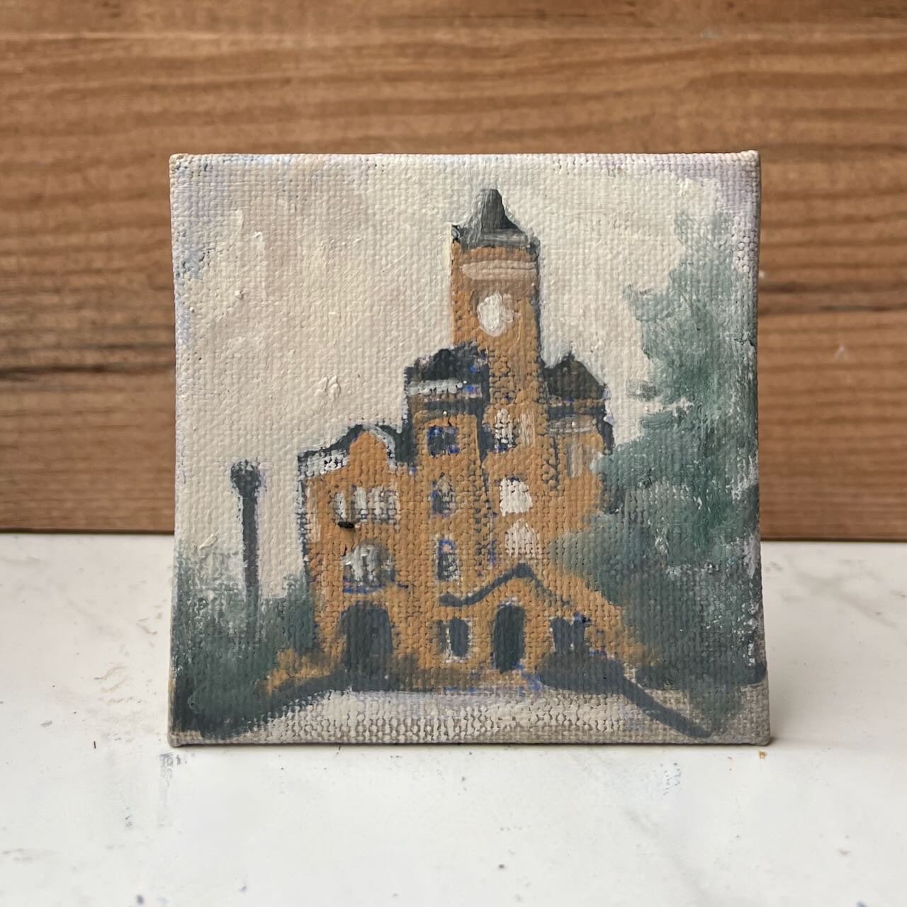 Tiny Skies 562, 3x3 ornament (2025) JCSU