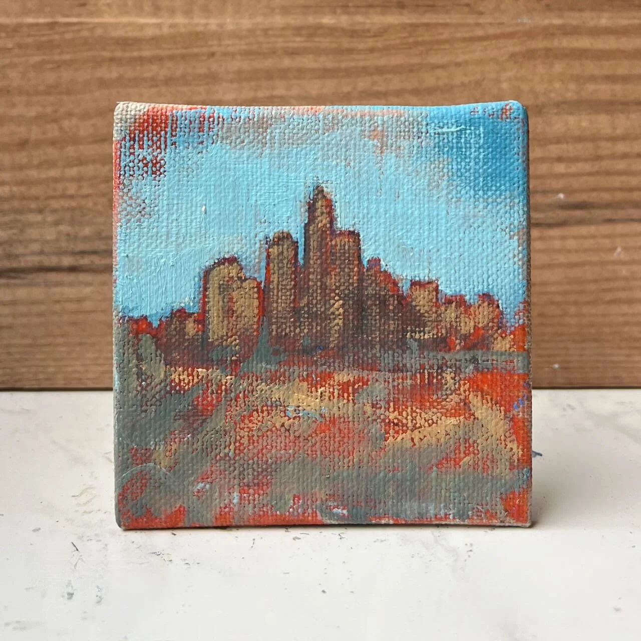 Tiny Skies 559, 3x3 ornament (2025) Charlotte