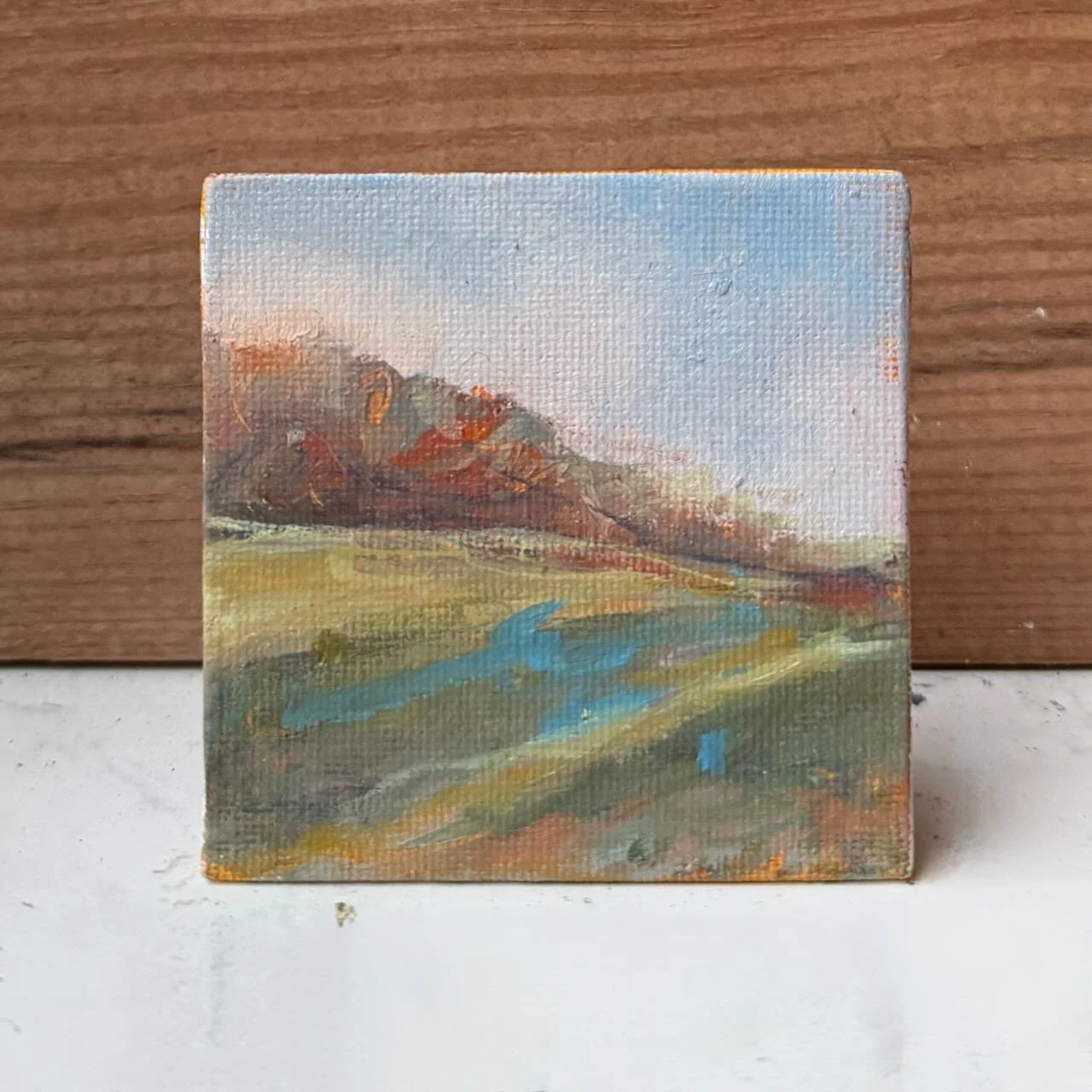 Tiny Skies 603, 3x3 ornament (2025) West Jefferson