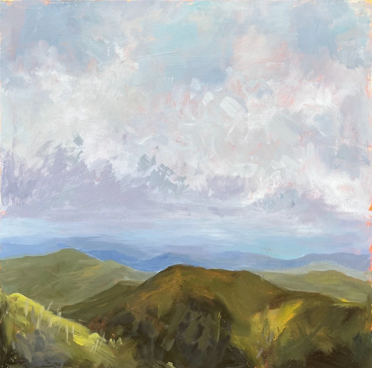 "I Hear Her Voice", 24x24