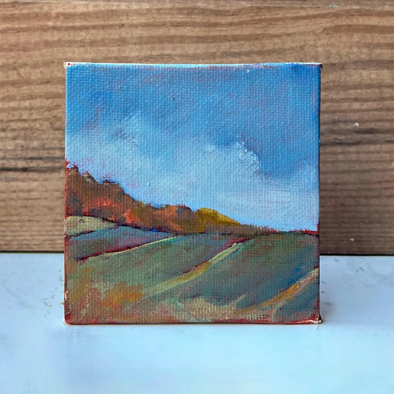 Tiny Skies 600, 3x3 ornament (2025) West Jefferson
