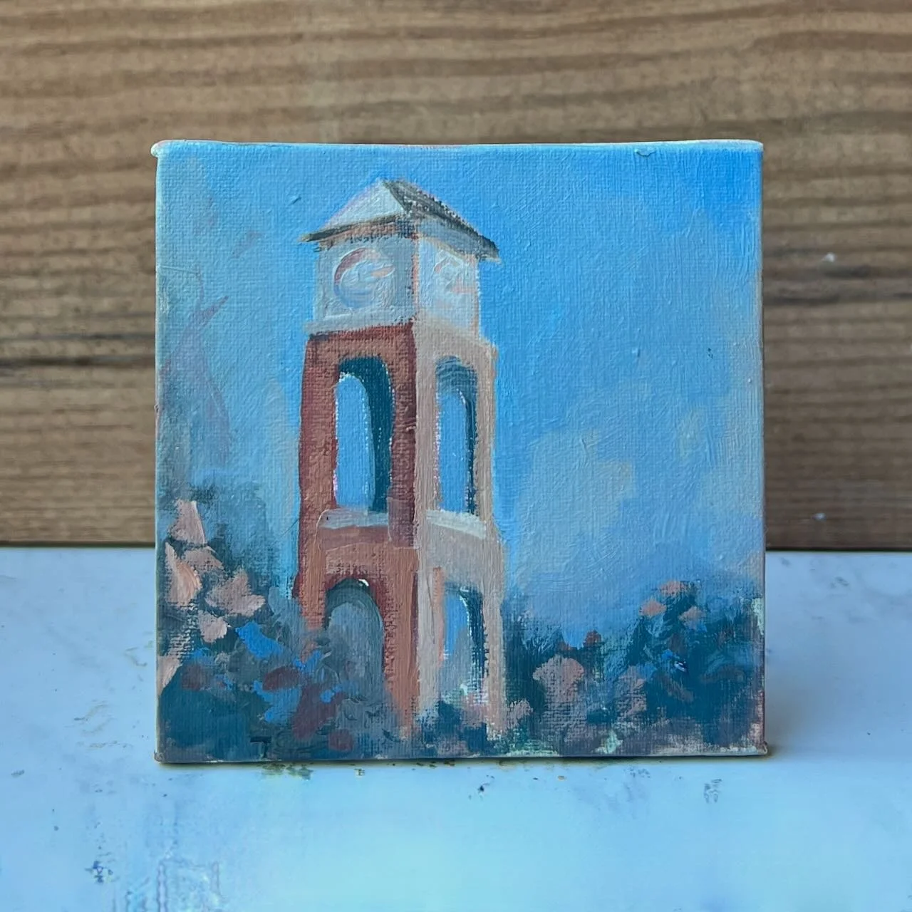 Tiny Skies 586, 3x3 ornament (2025) UNCG