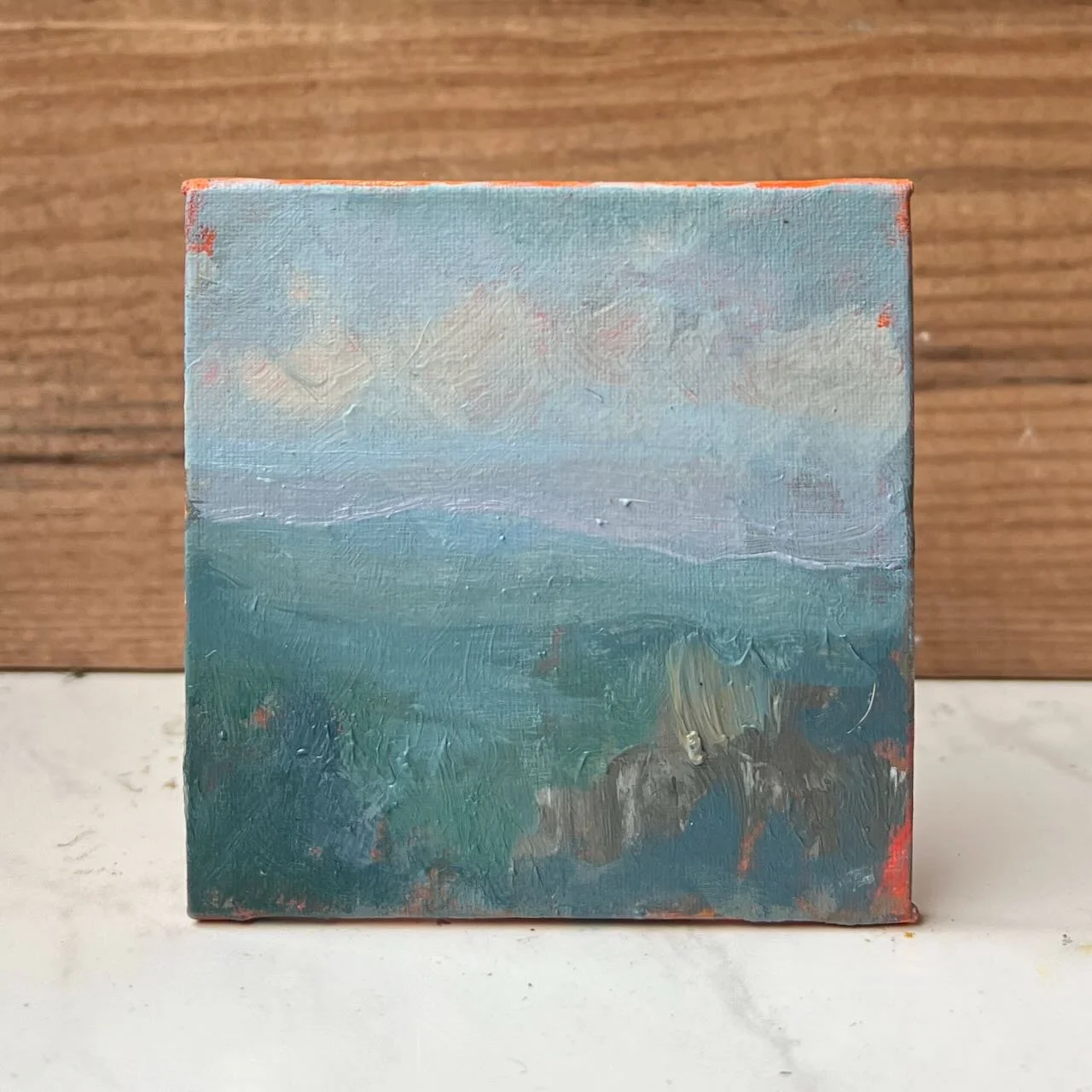 Tiny Skies 405, 3x3 ornament (2025)