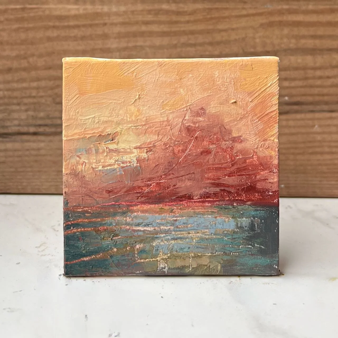 Tiny Skies 551, 3x3 ornament (2025)