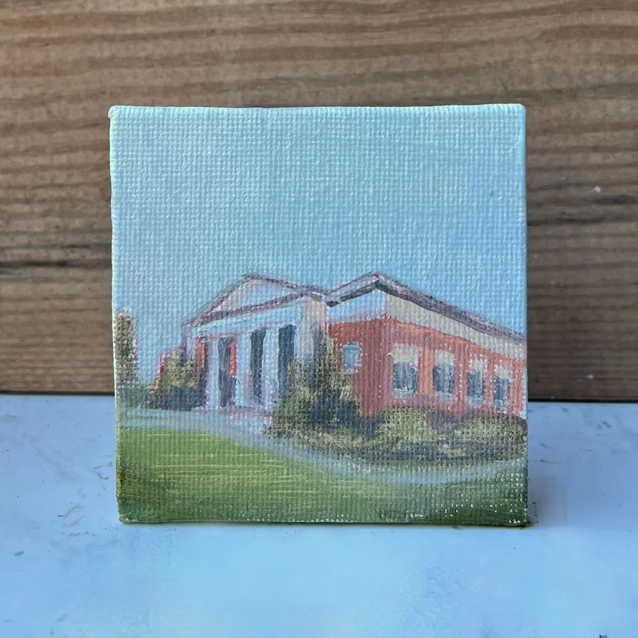 Tiny Skies 592, 3x3 ornament (2025) Guilford