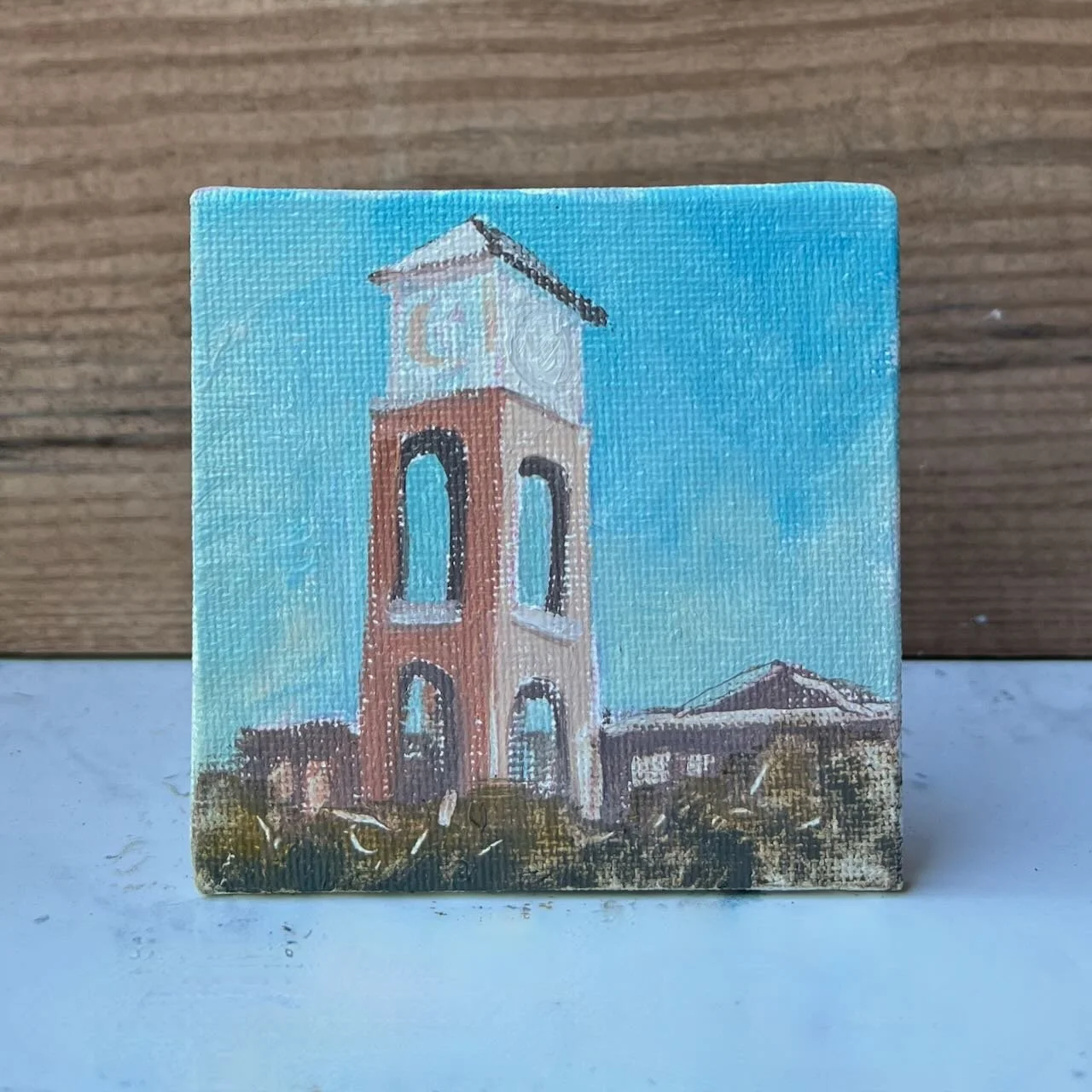 Tiny Skies 588, 3x3 ornament (2025) UNCG