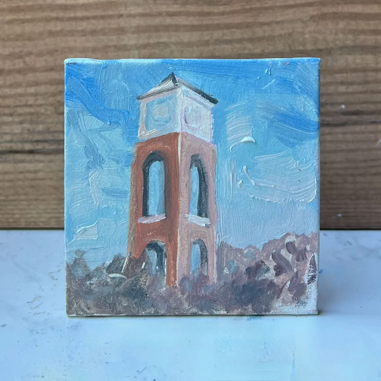 Tiny Skies 587, 3x3 ornament (2025) UNCG