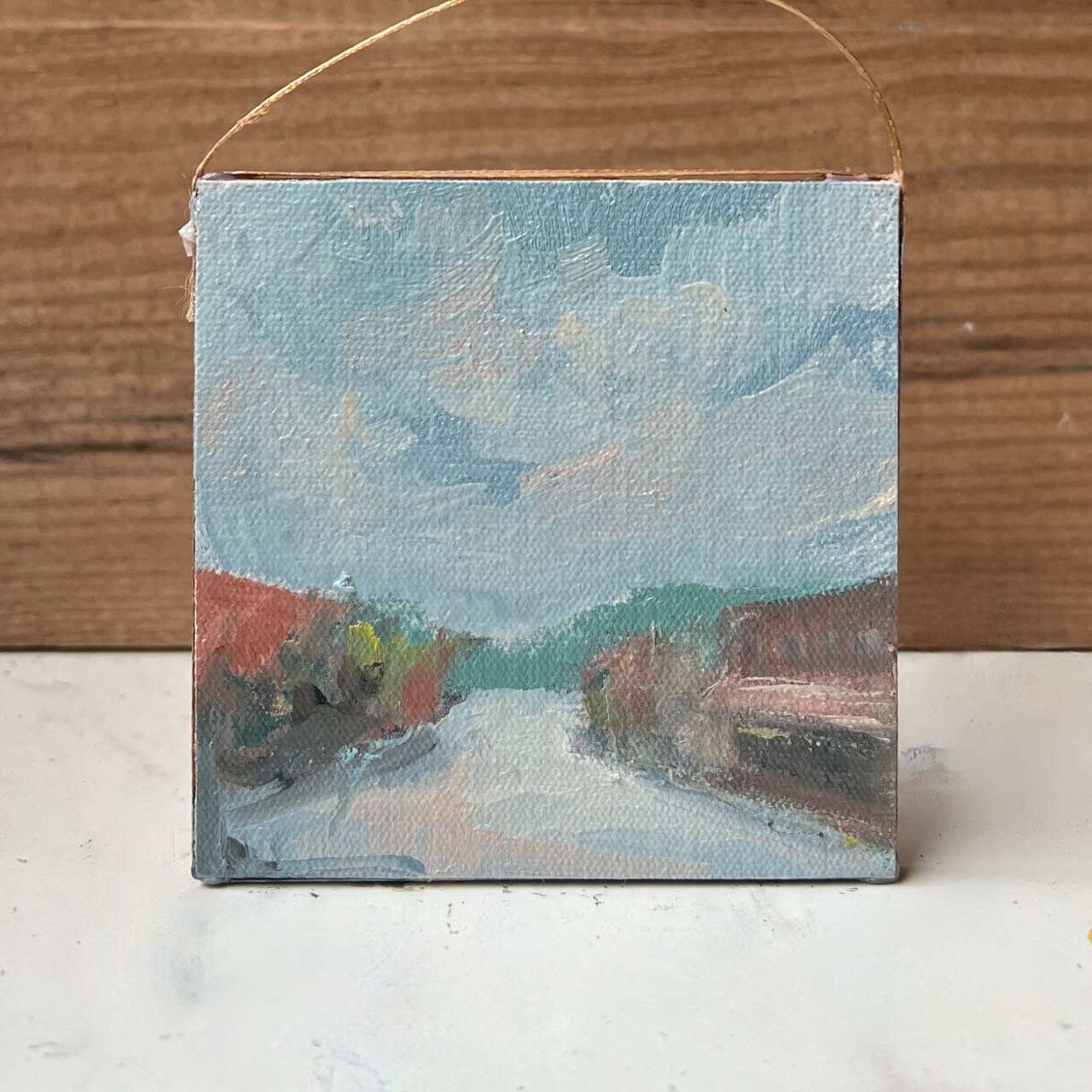 Tiny Skies 550, 3x3 ornament (2025) West Jefferson