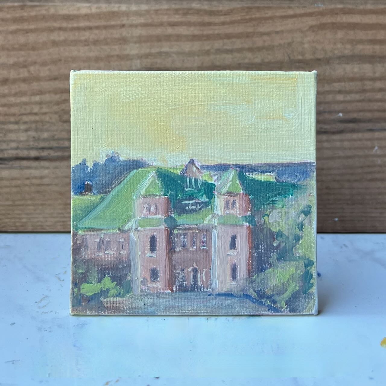 Tiny Skies 589, 3x3 ornament (2025) UNCG