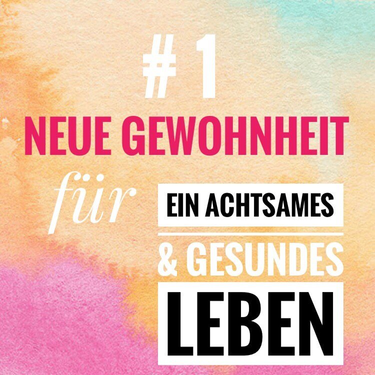 Am Jahresanfang haben viele mehrere neue Vors&auml;tze und wollen auf einmal zu viel gleichzeitig und &uuml;bernehmen sich dabei und am Ende geht gar nichts🙈
Deshalb lieber jeden Monat eine neue Gewohnheit, so hast du 30 Tage Zeit, diese zu verinner