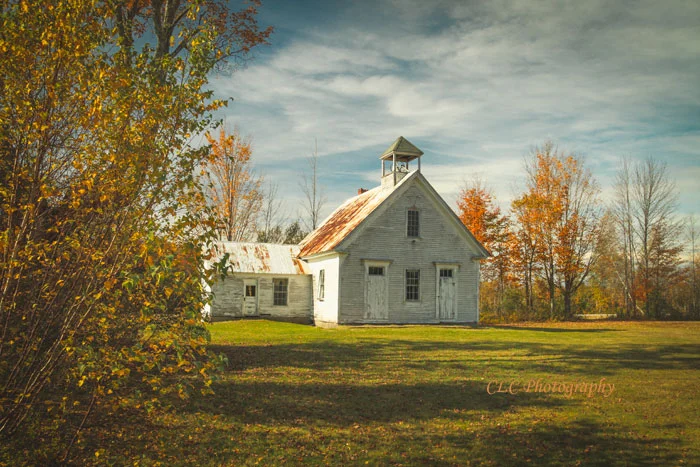 One Room School House, Maine...
