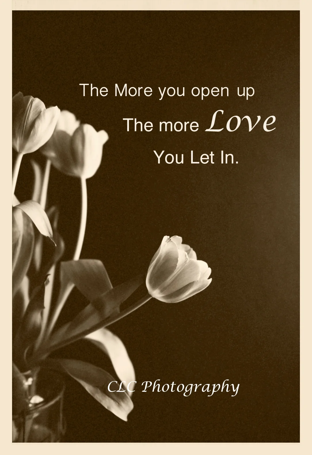 Let Love In...