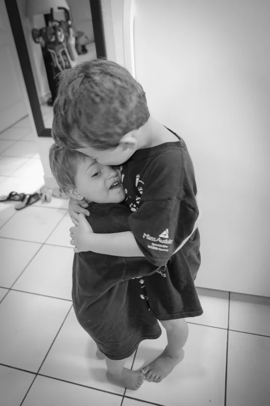 Most importantly, hug the ones you love..as often as you can. the boys..