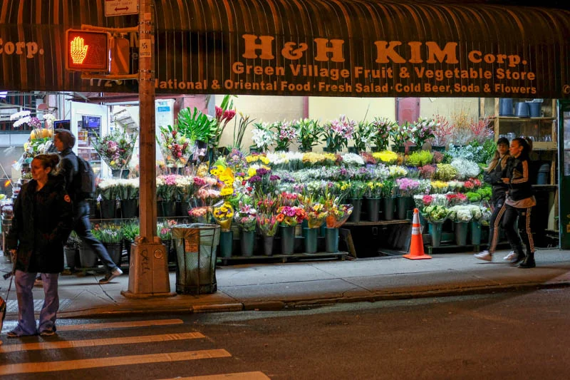 Feeling full of both food and drink. Feeling grateful for not only making it to the city again but to a great book event, we walk back to the hotel. Soho is beautiful and feels safe and the colors are vibrant, especially at night. Stars in the sky, snuggled in winter coats, we walk home, him and I.