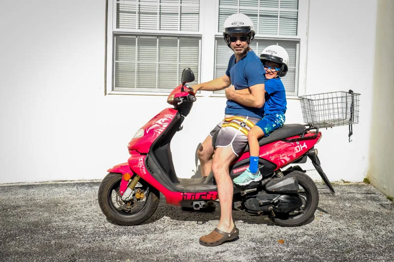 This year in between lessons and school we took a family vacation to Bermuda to celebrate Nana and Pap's 50th Anniversary. This photo of you and Uncle Chris is pretty special. At first, we didn't think Mom would let you ride but you so bravely wanted to go and Uncle Chris was really great at keeping you safe. What a wonderful family time this was. We made a lot of memories here Lil Buddy. More Bermuda below...I hope you had lots of fun also.