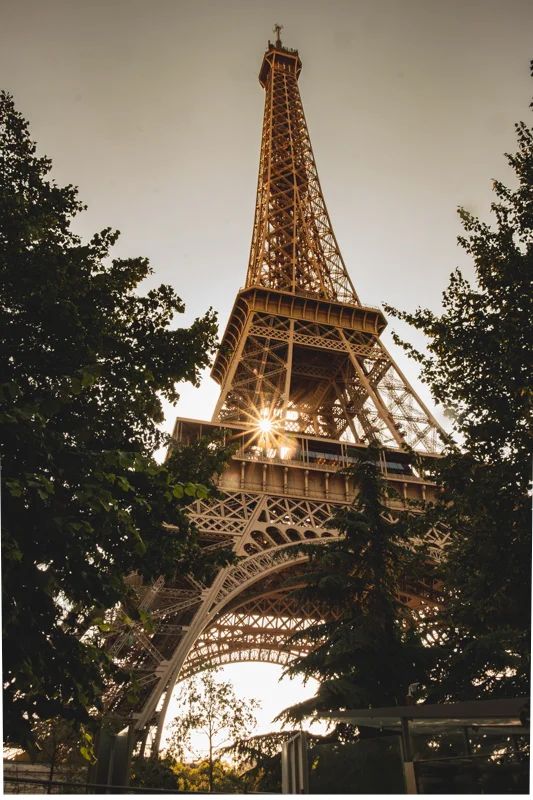 The beautiful Eiffel Tower