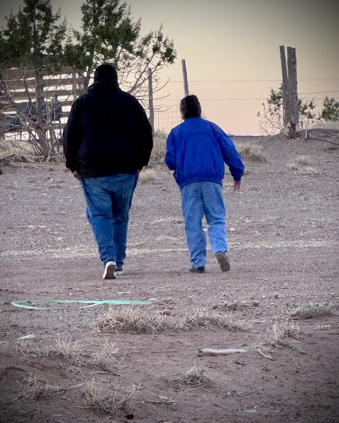 Heading home&hellip;
Granny and grandson.

Our work on the reservation is done for now.  We completed a total renovation for a couple who have had much adversity in their lives.  It was a humbling experience and so much was received by by all involve