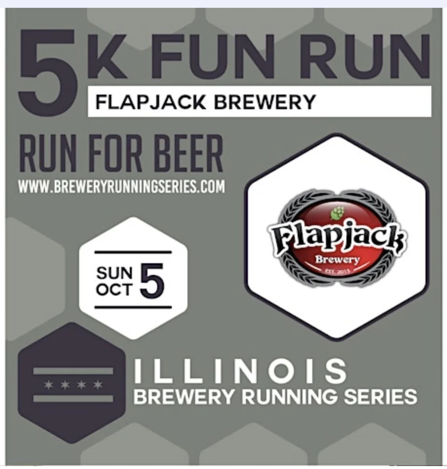 5k Beer Run x Flapjack Brewery | 2025 Illinois Brewery Running Series