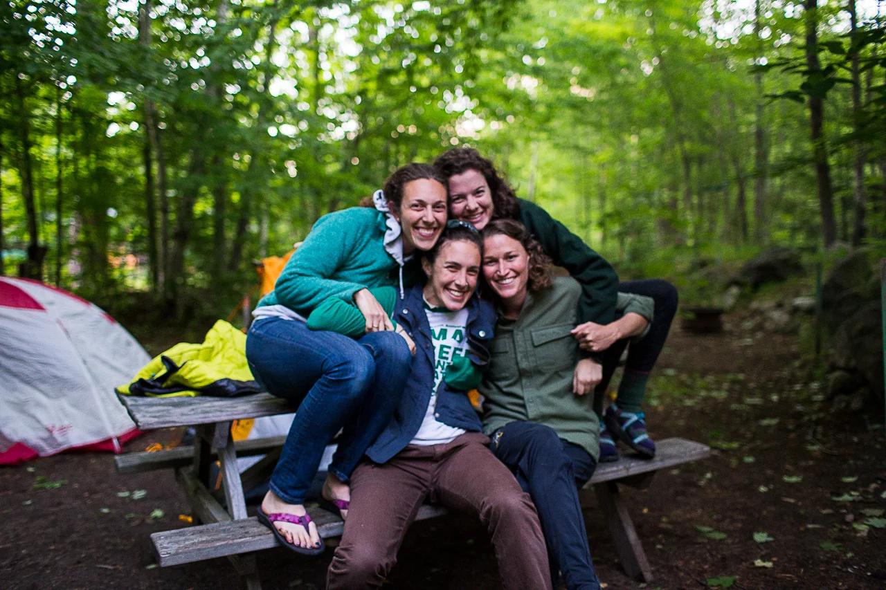 Camping with friends is the best!! The more the merrier!