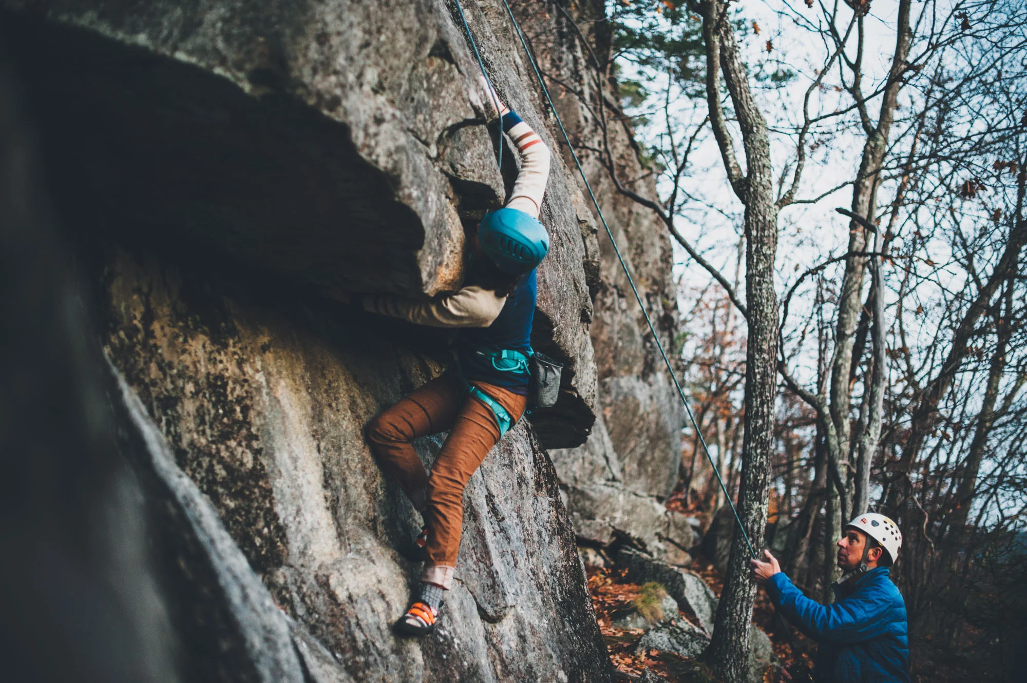 Photo: Alexandra Roberts, Attempt 24 on Incisor Crack 