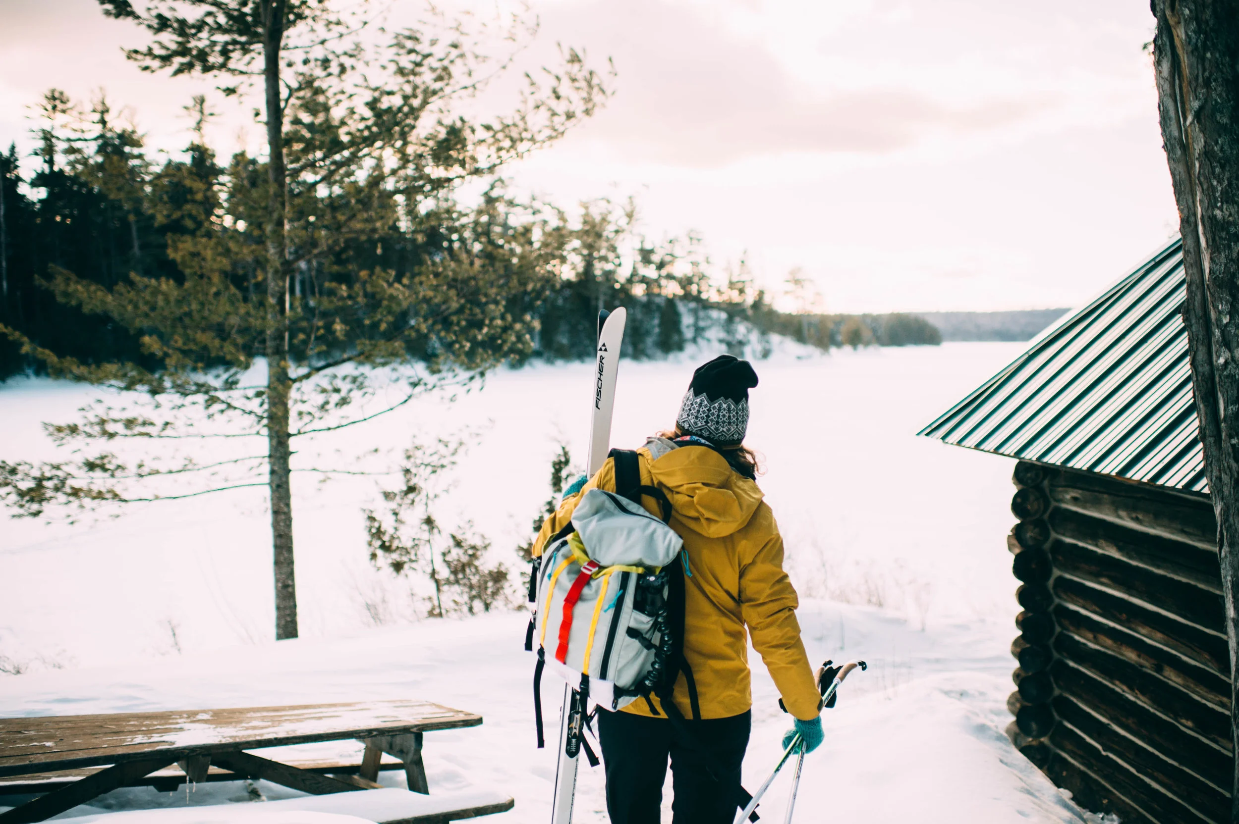 I went on a hut to hut ski trip with Alex Roberts for She Explores and later became the best of friends.