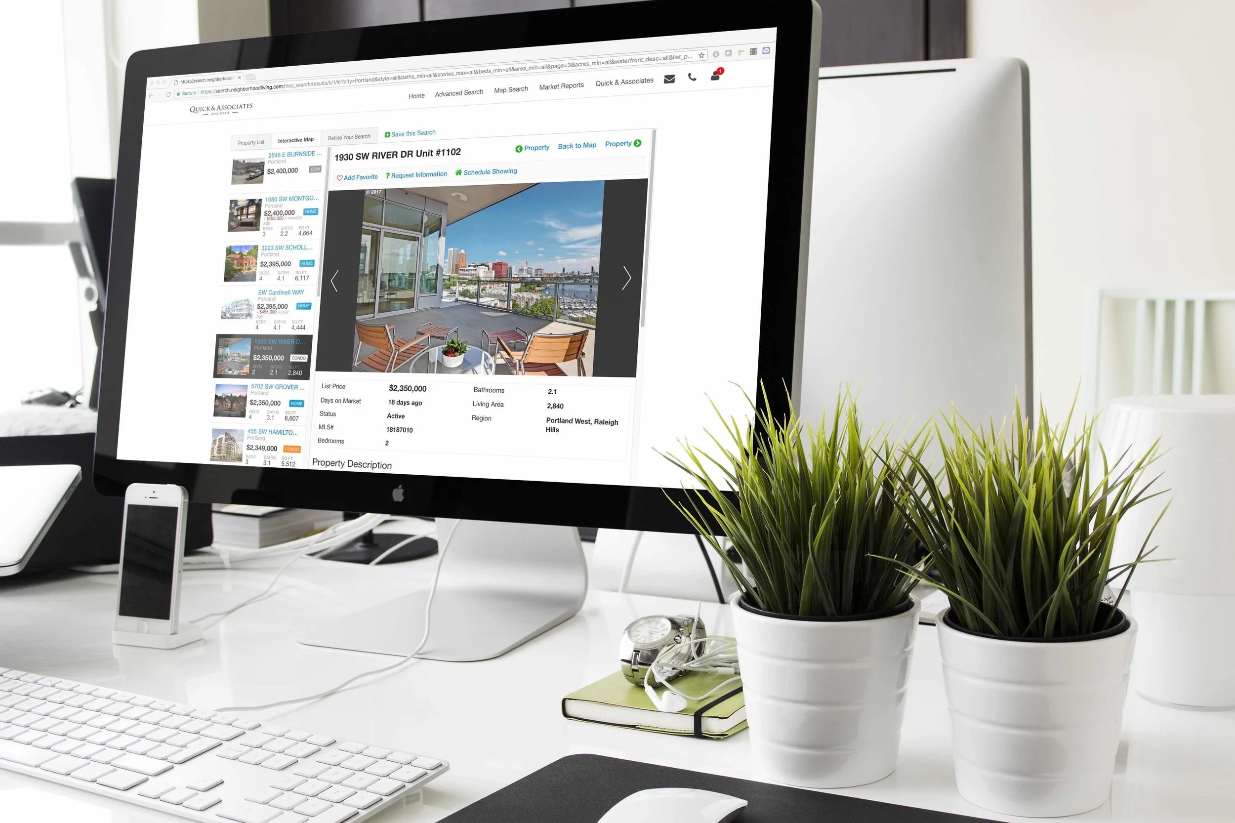 iMac with IDX Search.jpg