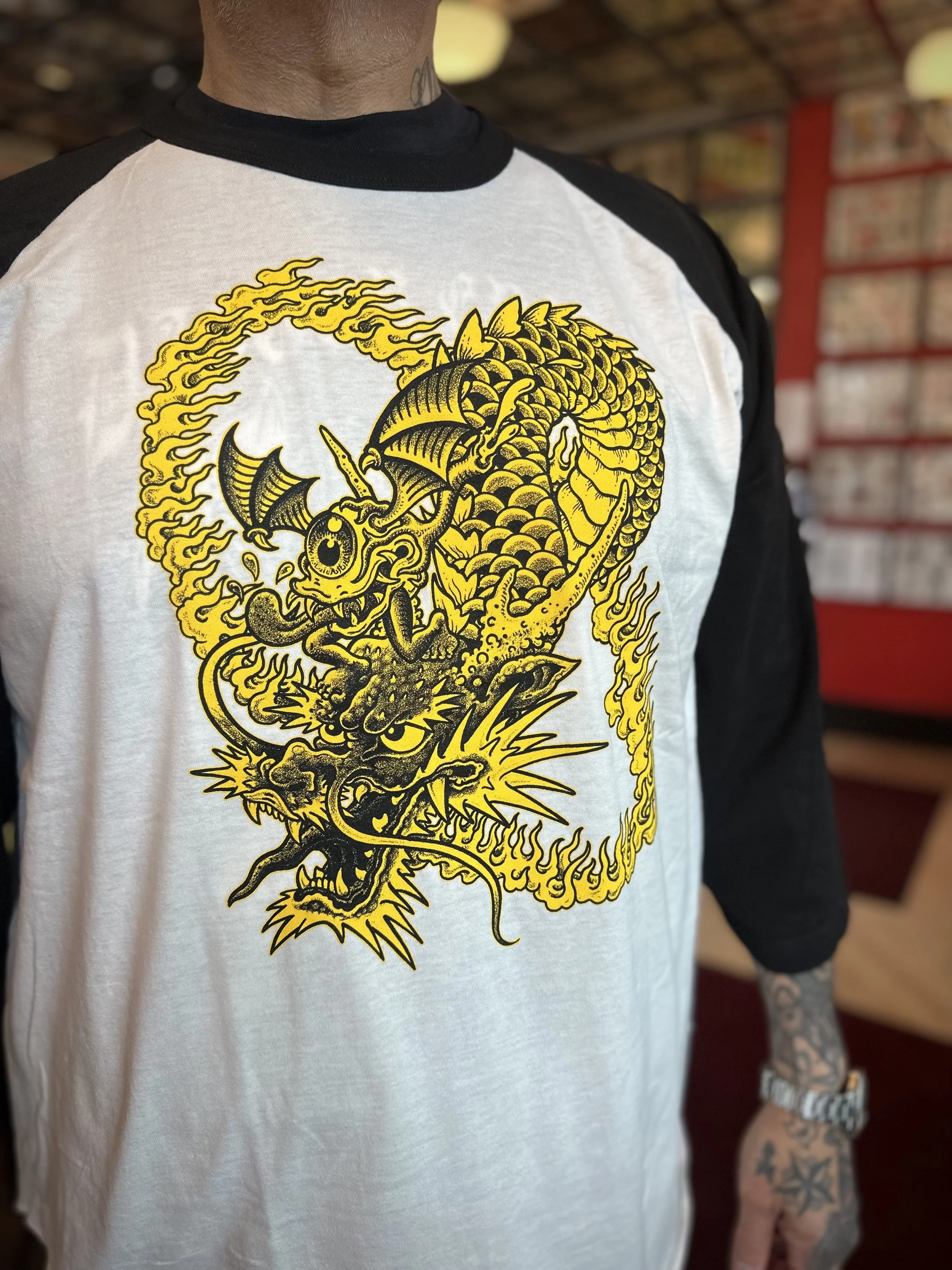 Yellow Front Baseball Tee .jpg