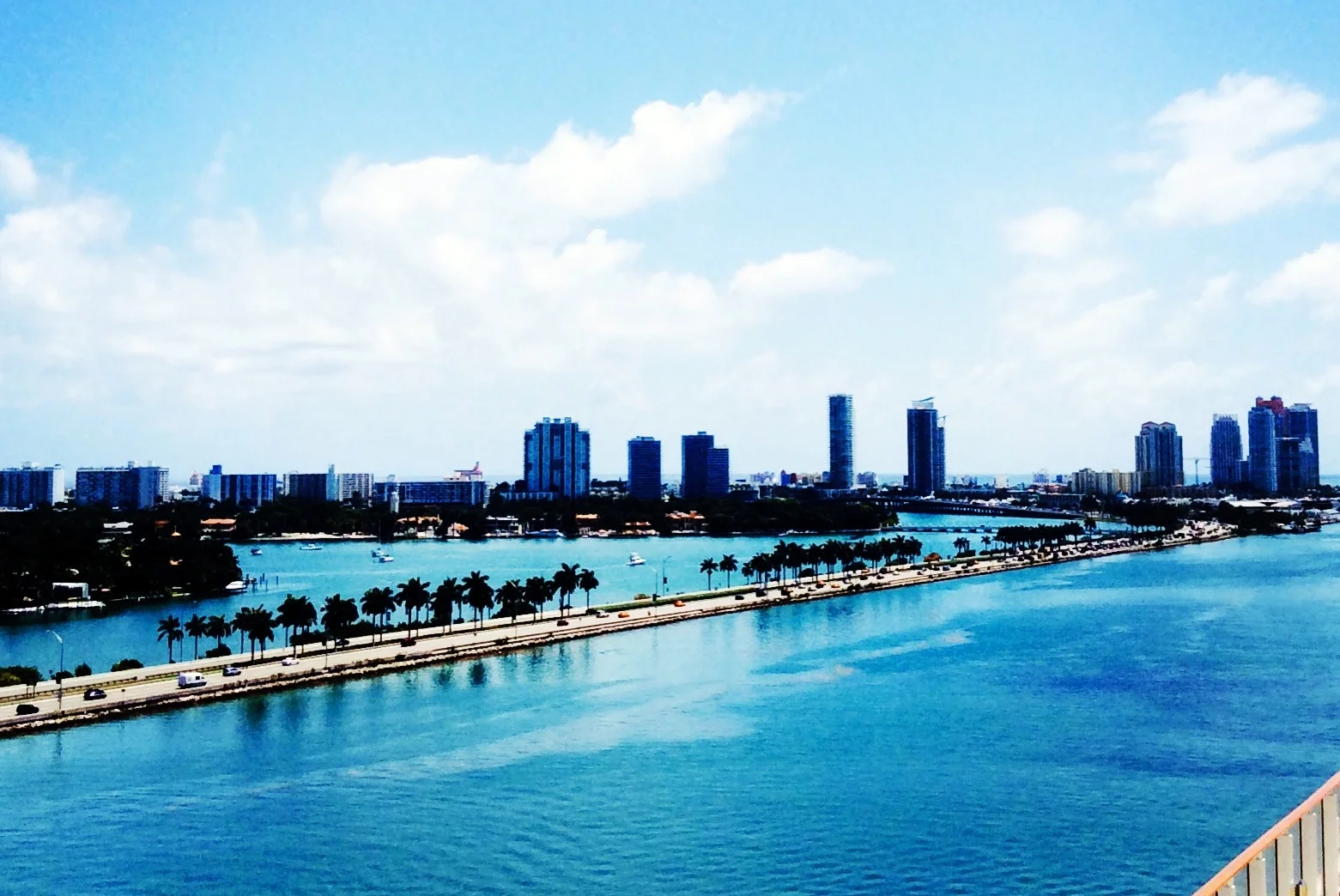 Miami skyline from one of the ships I visited in the Spring. Just seeing this reminds me why this city is still a favorite place for me. Bon Voyage!