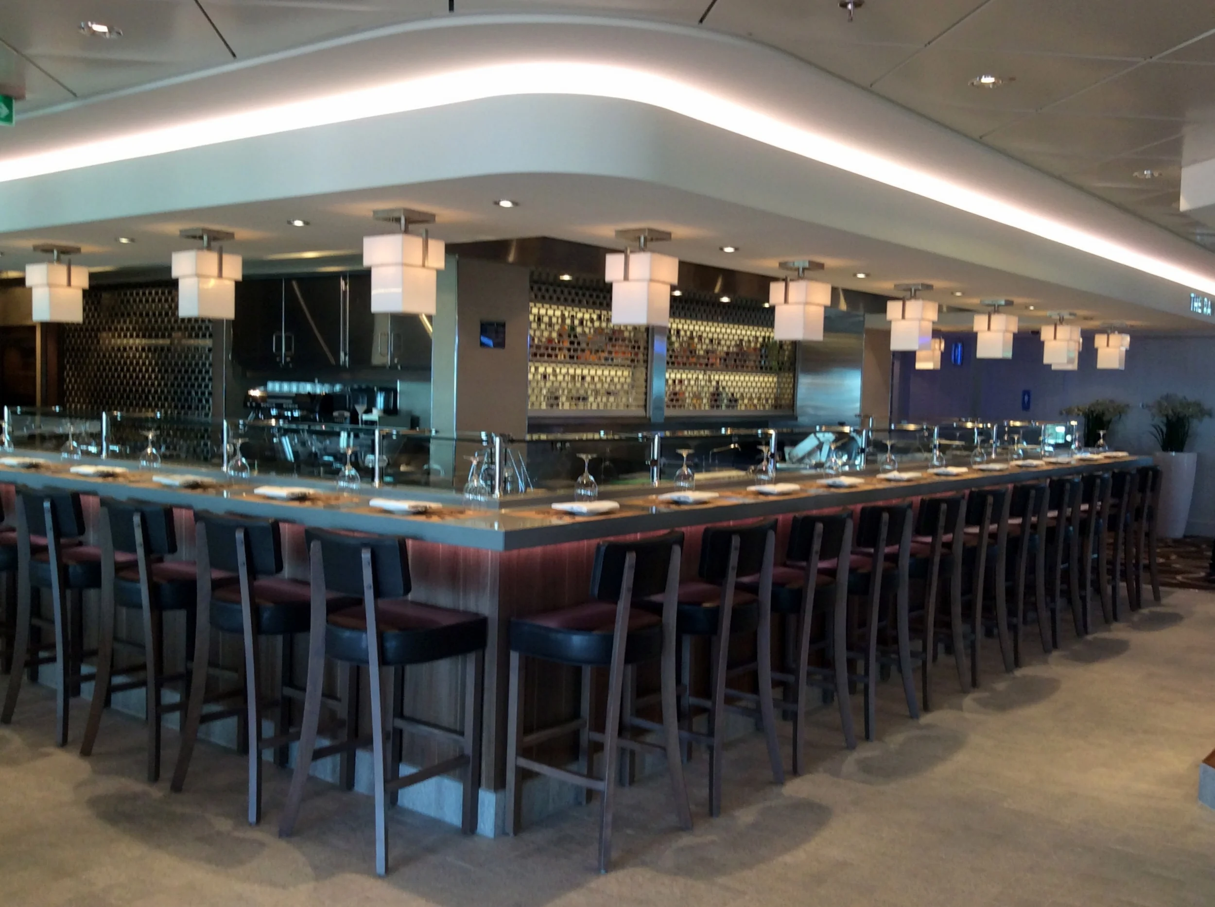 You can find formal or casual seating options.... Personally, I love the bar seats at this restaurant.