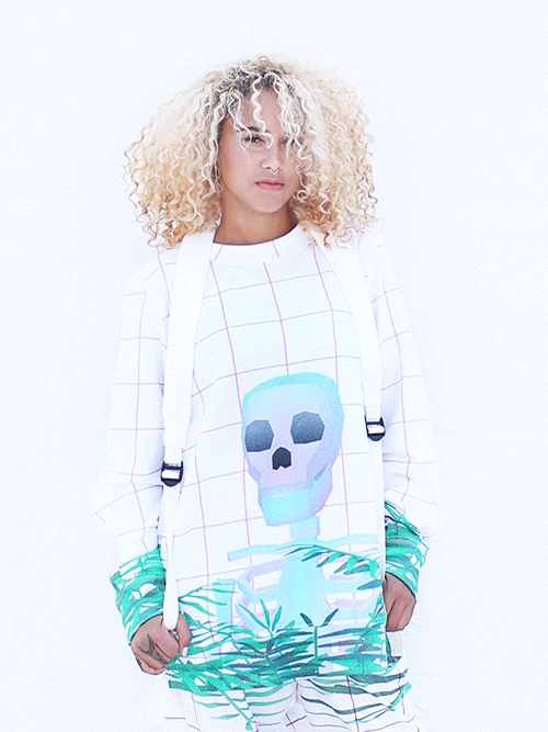 Tumblr x Print All Over Me lookbook Shot by Sam Canon Styled by Von Ford