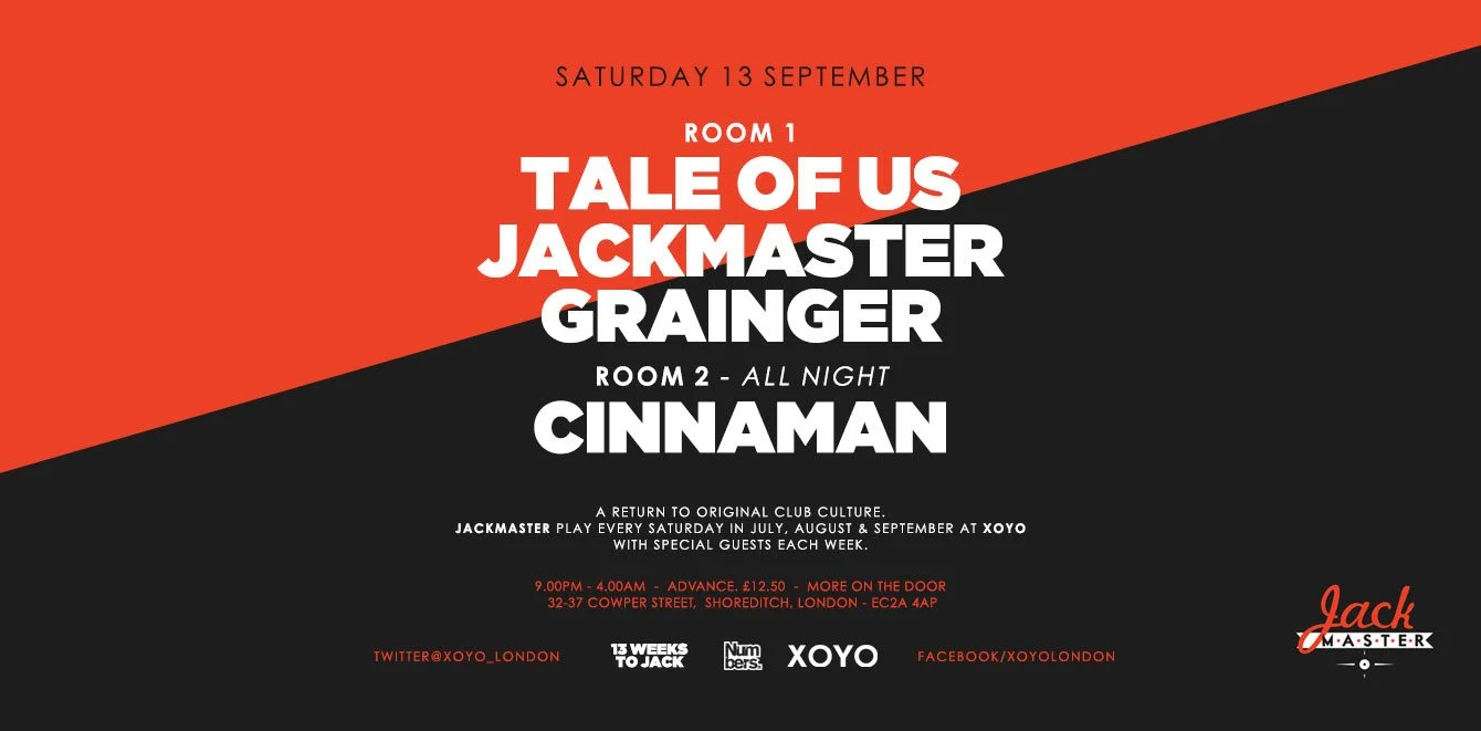Tale of us + Jackmaster + Grainger
