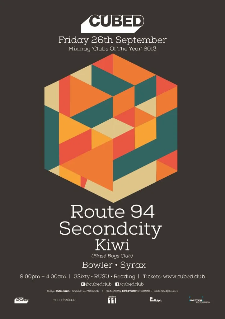 Cubed with Route 94, Secondcity, Kiwi