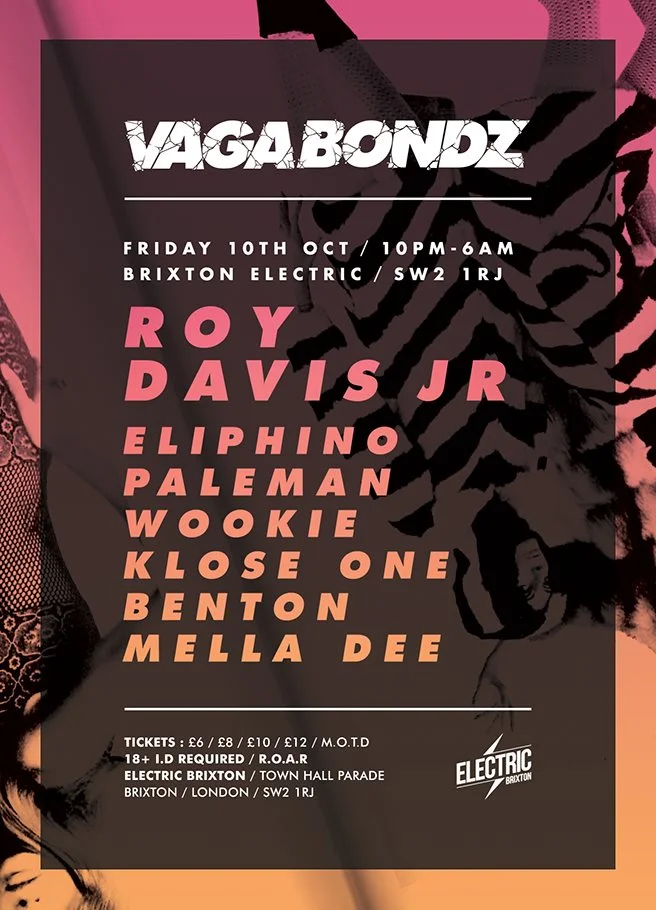 Vagabondz: Roy Davis Jr / Eliphino / Paleman