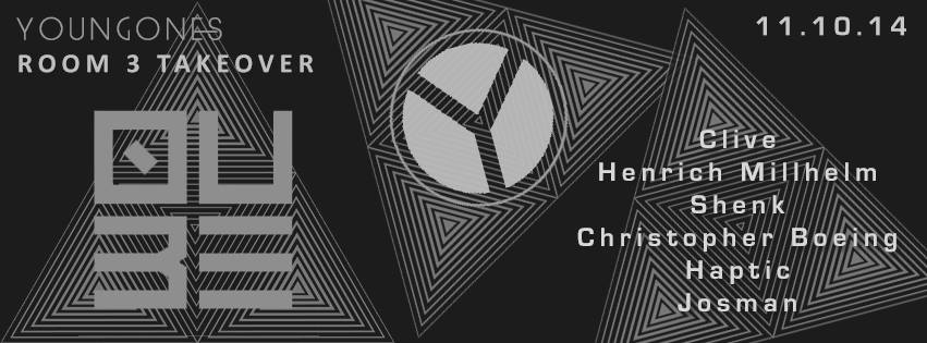 Qubeone // presents Off Recordings - Crom & Thanh / Purple Disco Machine / Robosonic / Krankbrother (YoungOnes DJs Room 3)
