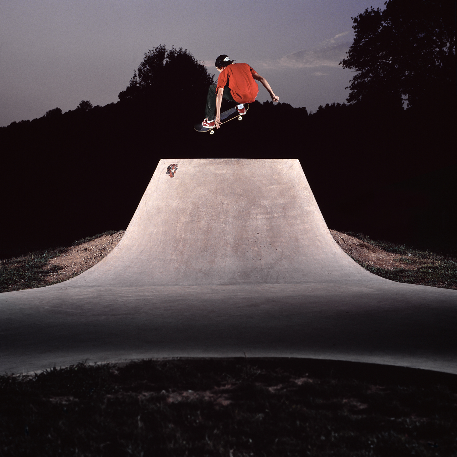 Sam Lind, Frontside Ollie, Trip To Hell, Middlefield, CT 2011