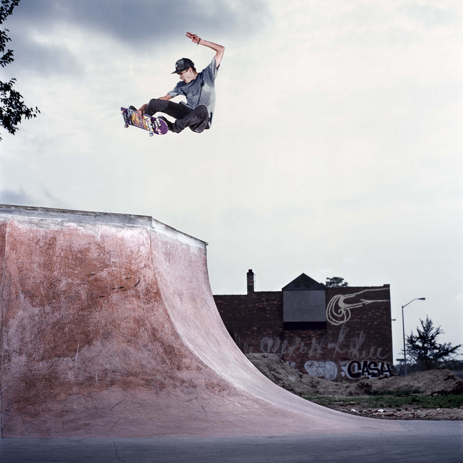 Sam Lind, Frontside Transfer, Detroit, MI 2012