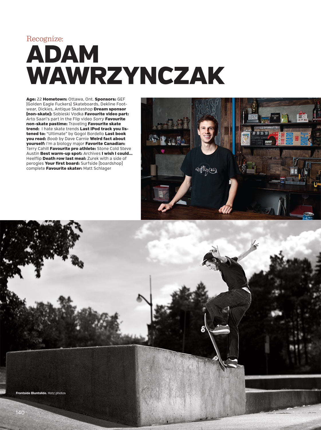 SBC Skateboard Canada Issue 15.2