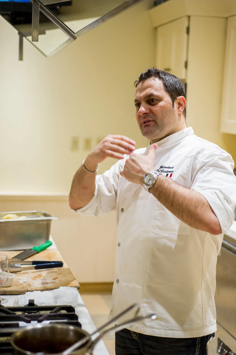 Cooking with GianLuca DiConstanzo at LCBO